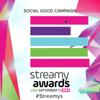 streamys socialgoodcampaign GIF by The Streamy Awards