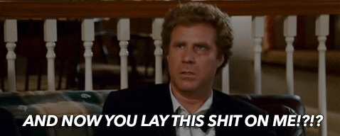 stevedesignsnyc will ferrell stepbrothers dog shit step brother GIF