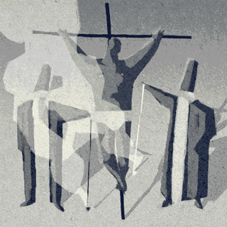 crucifixion GIF by Nikolar
