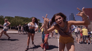 happy music festival GIF by Lollapalooza