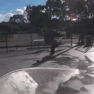 upslon fall skating sliding maneuver GIF