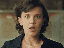millie bobby brown mind blown GIF by Converse