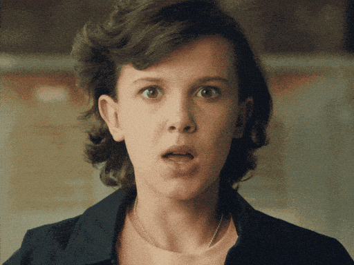 Millie Bobby Brown Wow GIF by Converse