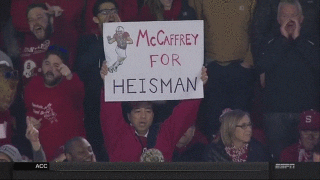 Heisman GIF by Stanford Athletics