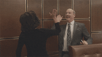 high five selina meyer GIF by HBO