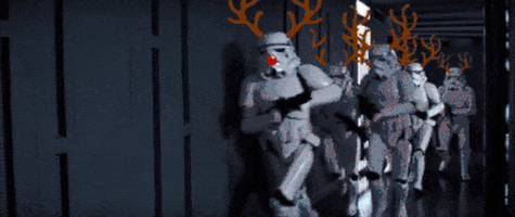 donohoe star wars seasons greetings stormtroopers GIF