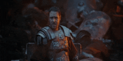 giorgio movies rome gladiator russell crowe GIF