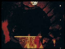 furyofthedemon film retro horror red GIF