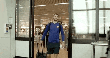 waving maxime gonalons GIF by AS Roma