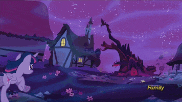 #Books #Twilight Sparkle #Alicorn #Princess #Library #Golden Oaks Library #Dream #Nightmare GIF