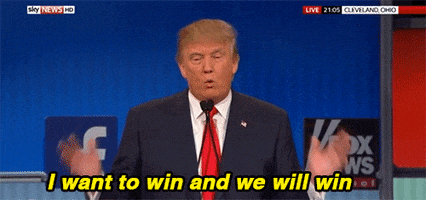 I Want To Win Donald Trump GIF