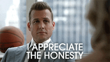 harvey specter honesty GIF by Suits