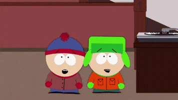 Scared Stare GIF by South Park