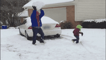 snow lol GIF by America's Funniest Home Videos