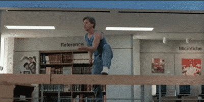 The Breakfast Club Air Guitar GIF by Brostrick