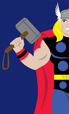 Marvel Comics Thor GIF by aaron frey - Find & Share on GIPHY