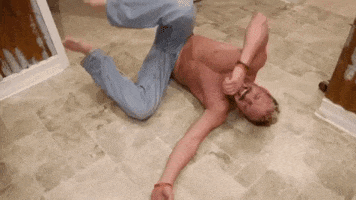 rolling on the floor laughing GIF by Party Down South