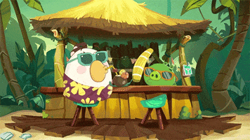 Happy Party GIF by Angry Birds