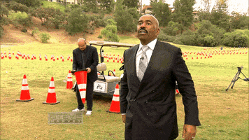 dr. phil cone of shame GIF by Steve Harvey TV