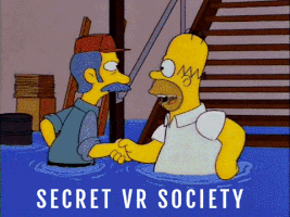 yigalbloch simpsons secret virtual reality t-shirt GIF