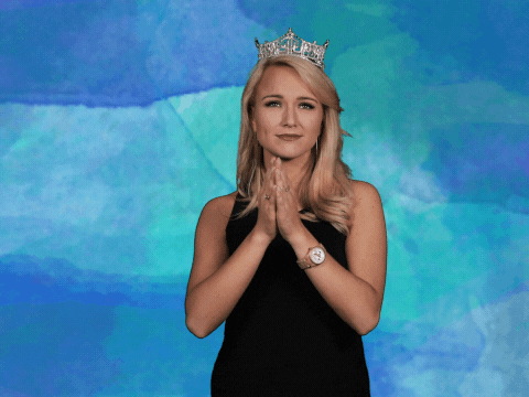 Miss America thank you thanks bow miss america 2018 GIF
