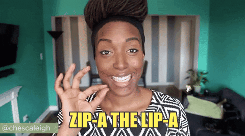 Black Girl Shut Up GIF - Find & Share on GIPHY