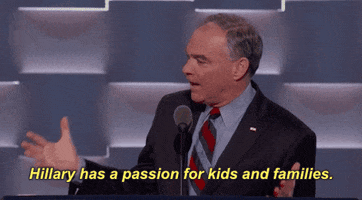 tim kaine dnc GIF by Democratic National Convention