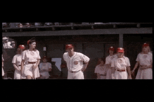 Are You Crying? A League Of Their Own GIF by Top 100 Movie Quotes of All Time