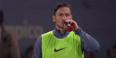 football drinking GIF by AS Roma