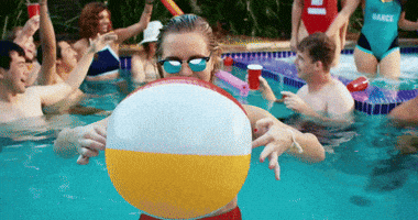pool party beach ball GIF by Timeflies