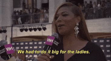 queen latifah we had to do it big for the ladies GIF by VH1 Hip Hop Honors