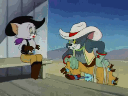 jailbreak cat cartoon smoke tom GIF