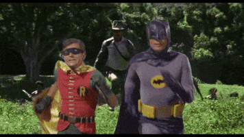 Batman Running GIF
