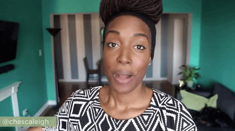 Black Girl Goodbye GIF by chescaleigh - Find & Share on GIPHY