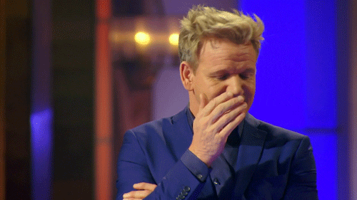Gordon Ramsay Facepalm GIF by Masterchef - Find & Share on GIPHY
