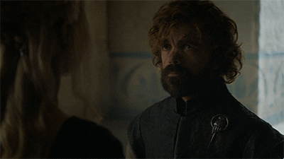 kneeling tyrion lannister GIF by Game of Thrones