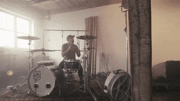 a great big pile of leaves snack attack GIF by Topshelf Records