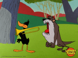 angry looney tunes GIF