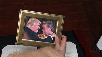 donald trump breakup GIF by The Late Show With Stephen Colbert