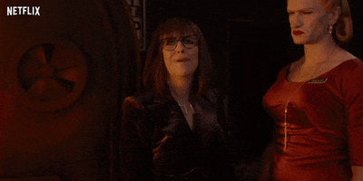 count olaf shirley GIF by NETFLIX