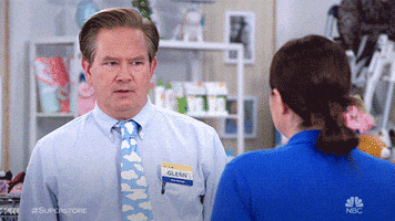 nbc stare GIF by Superstore