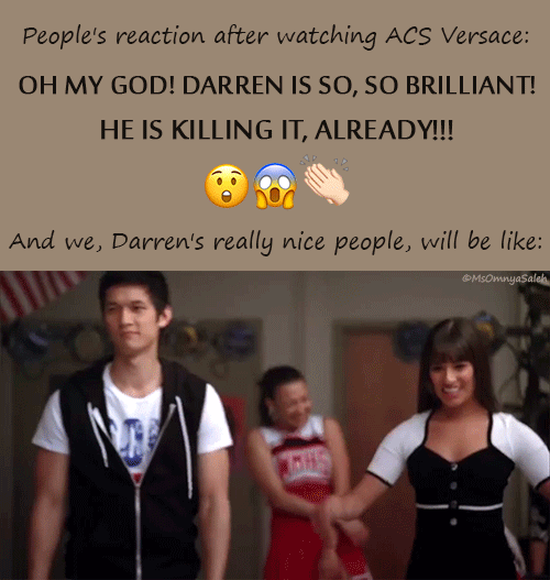 Darren Criss Glee GIF