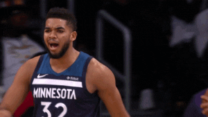 Image result for karl anthony towns gif