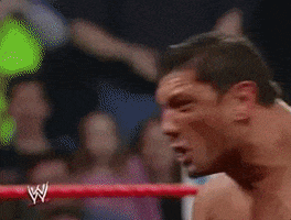 dave bautista rage GIF by WWE