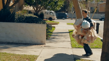 Carregando Sacolas De Compras GIF