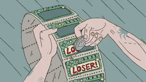 loser lottery GIF