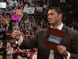 Dave Bautista No GIF by WWE