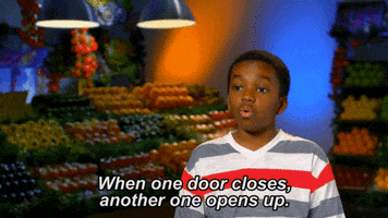 when one door closes another one opens fox GIF by MasterChef Junior