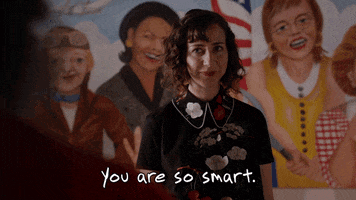 You Are So Smart Kristen Schaal GIF by The Last Man On Earth