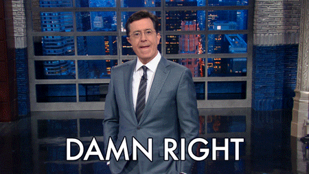 Correct Stephen Colbert GIF by The Late Show With Stephen Colbert